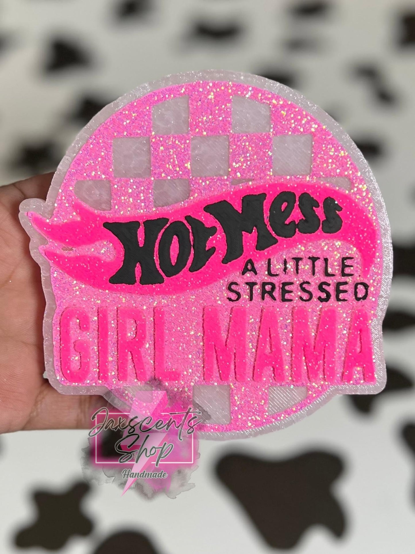 Hot Mess Girl Mama Freshie Silicone Mold