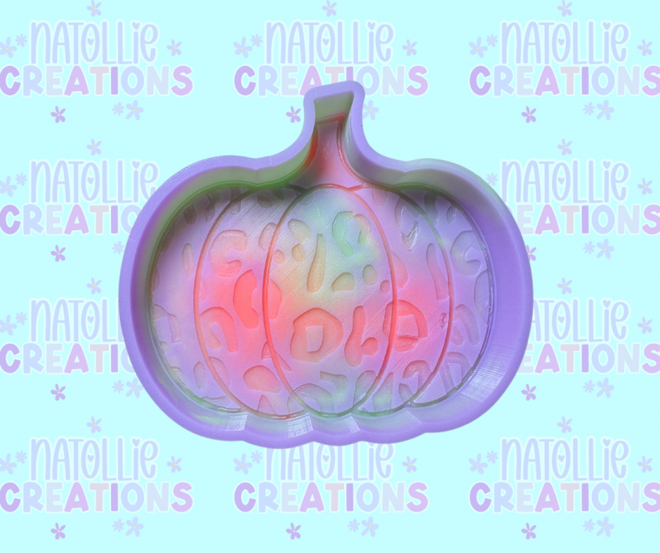 Leopard Pumpkin Freshie Silicone Mold