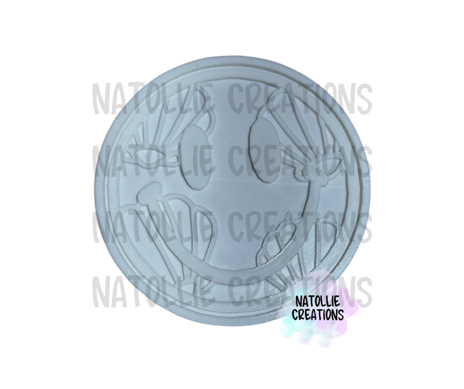Smiley + Inserts Freshie Silicone Mold