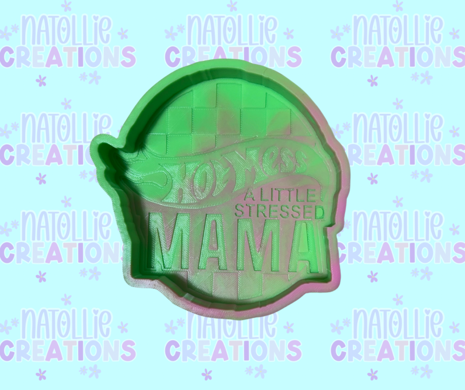 Hot Mess Mama Freshie Silicone Mold