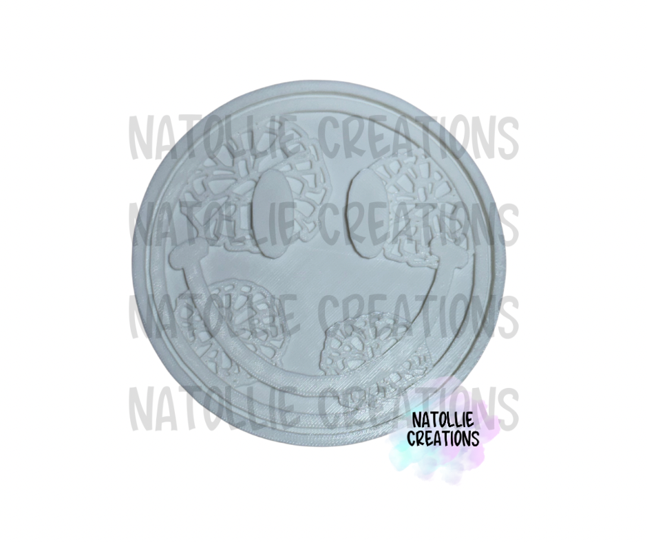 Smiley + Inserts Freshie Silicone Mold