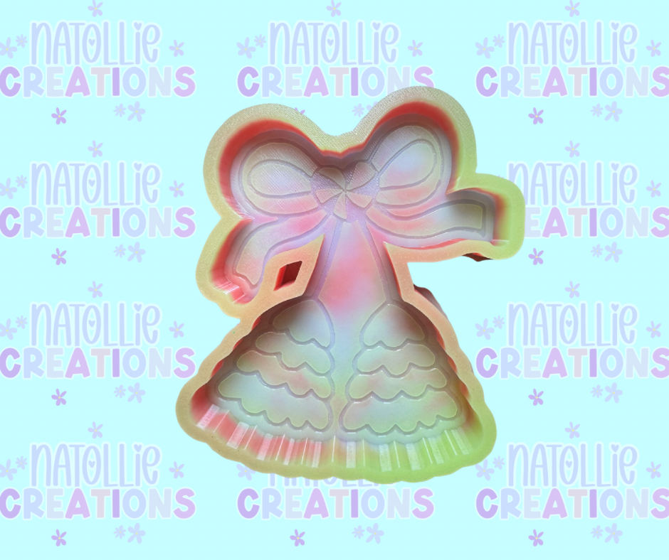 Christmas Tree Cherry Freshie Silicone Mold