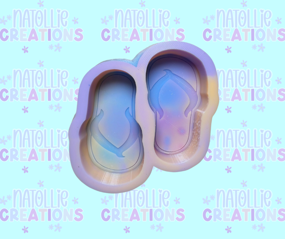 Flip Flop Vent Clip Freshie Silicone Mold