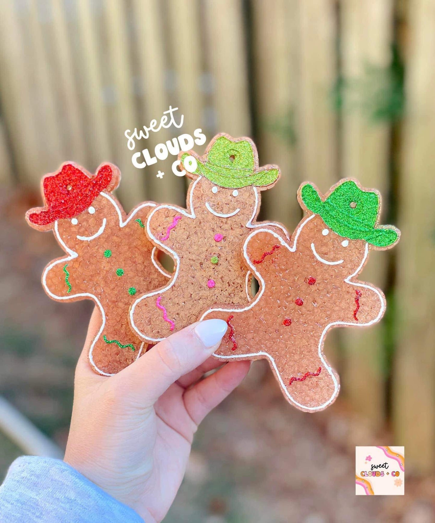 Cowboy Gingerbread Freshie Silicone Mold