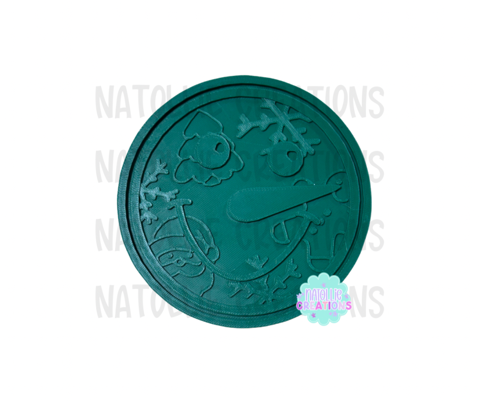 Smiley + Inserts Freshie Silicone Mold