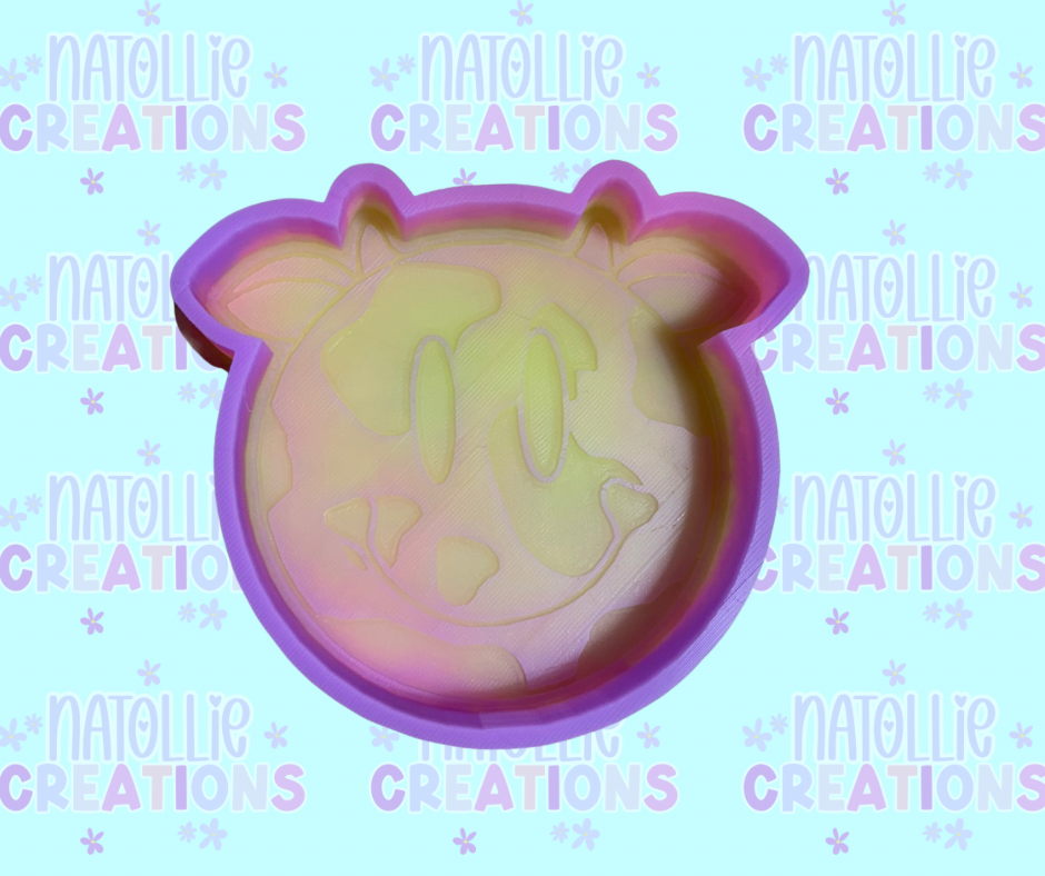 Cow Smiley Freshie Silicone Mold