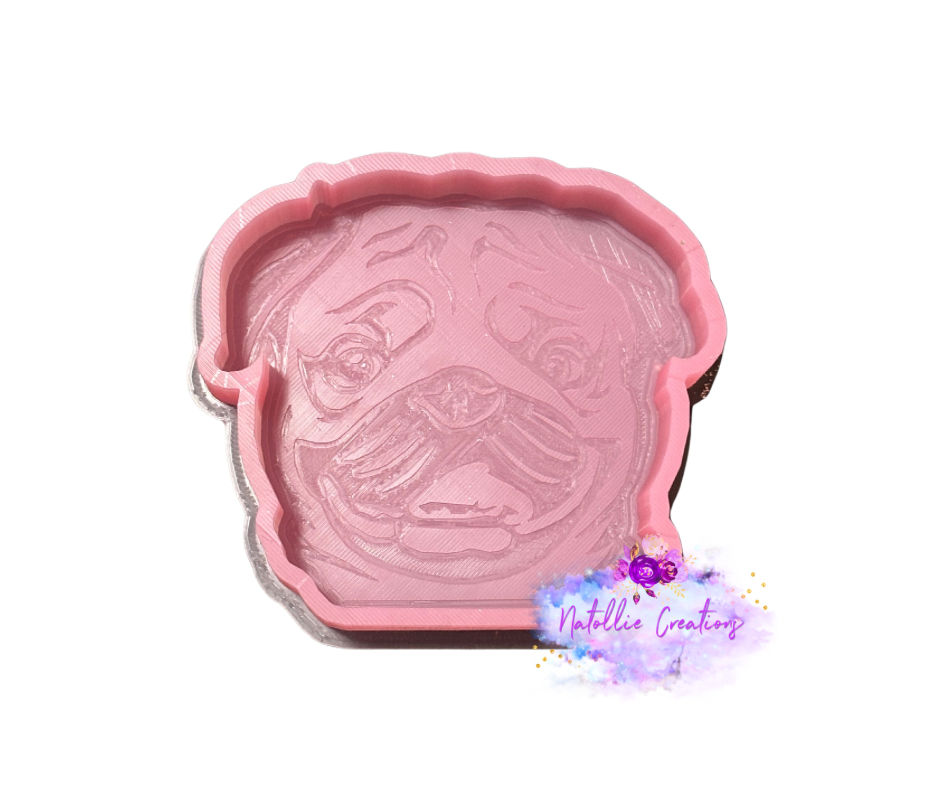 Pug Freshie Silicone Mold