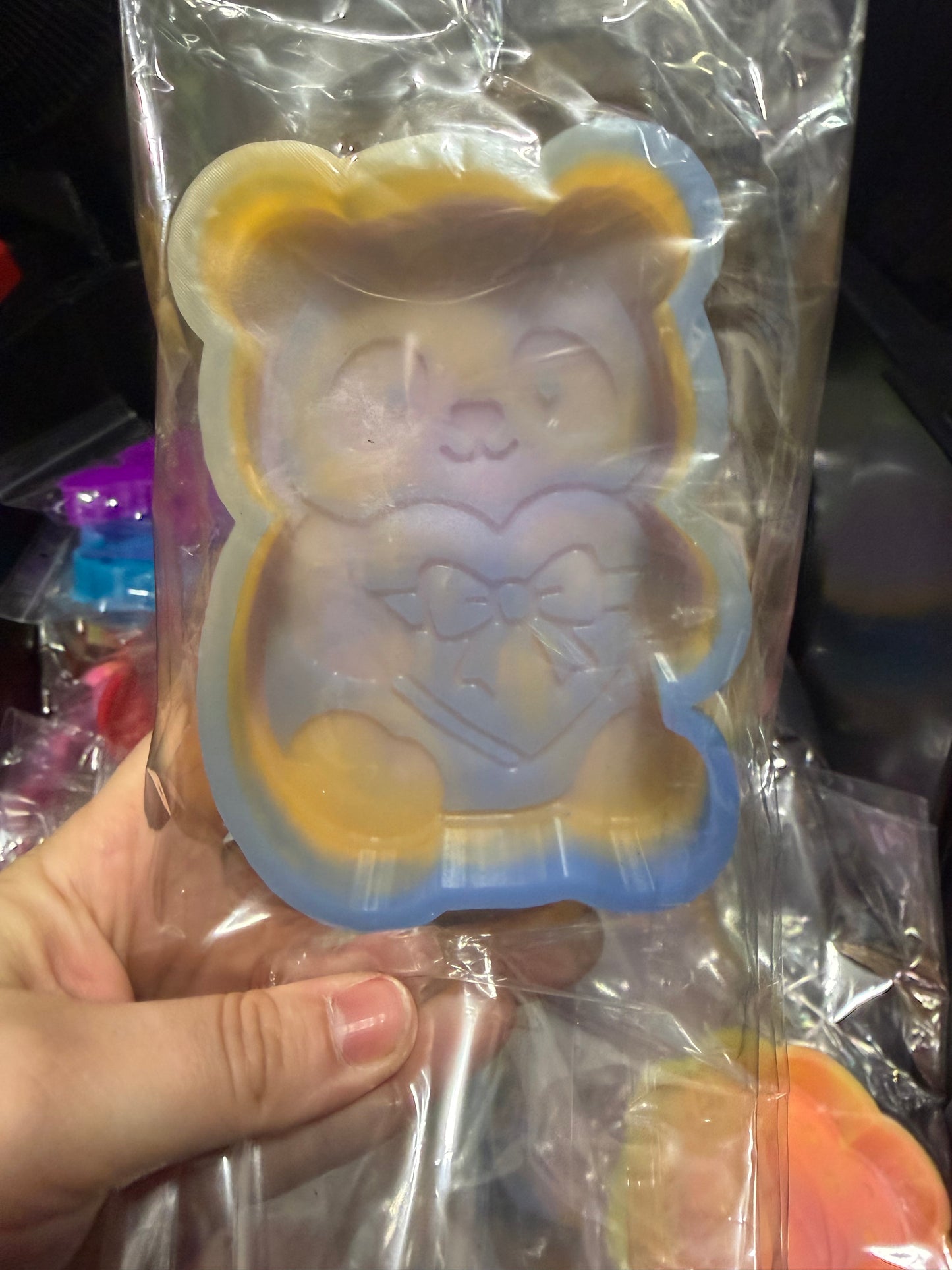 RTS - panda with heart box