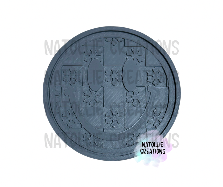 Smiley + Inserts Freshie Silicone Mold