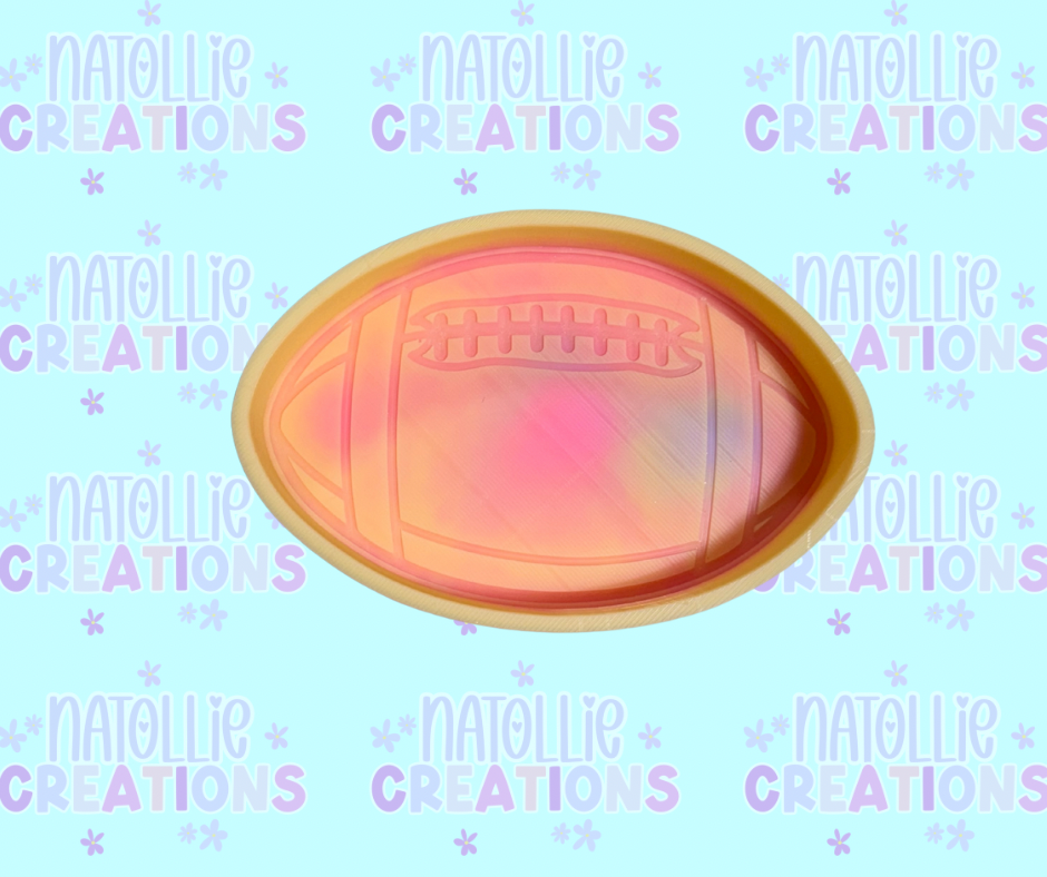 Football Freshie Silicone Mold