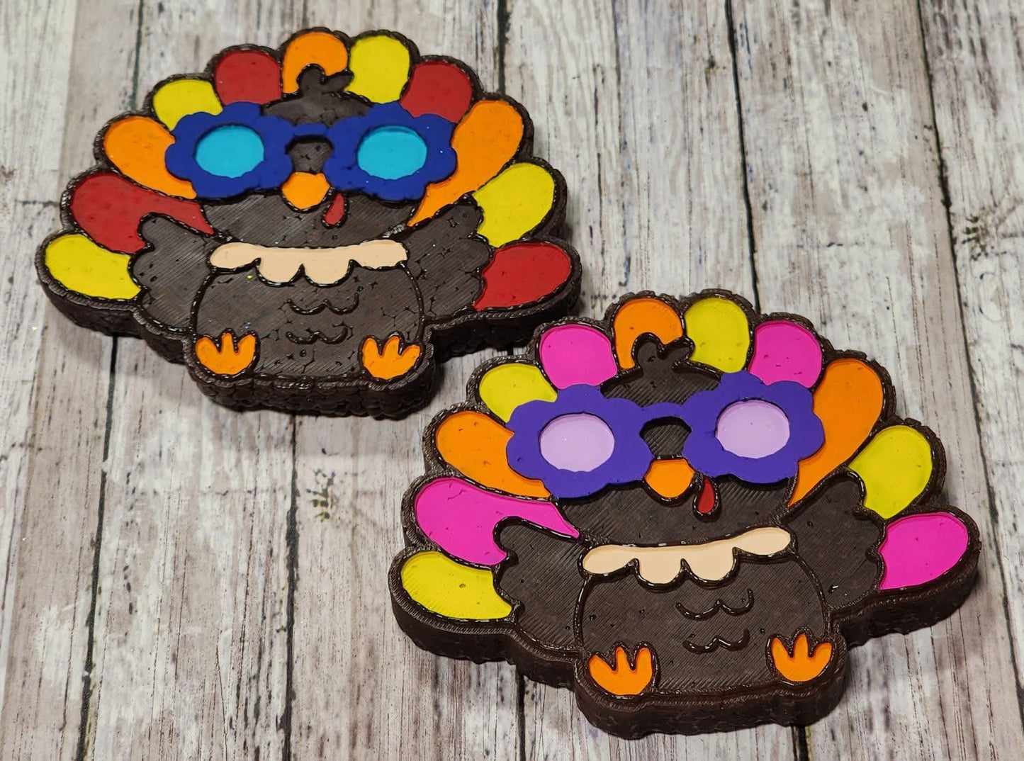 Groovy Turkey Freshie Silicone Mold