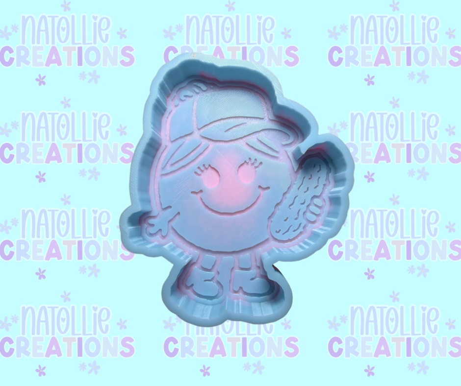 Little Miss Pickle Freshie Silicone Mold