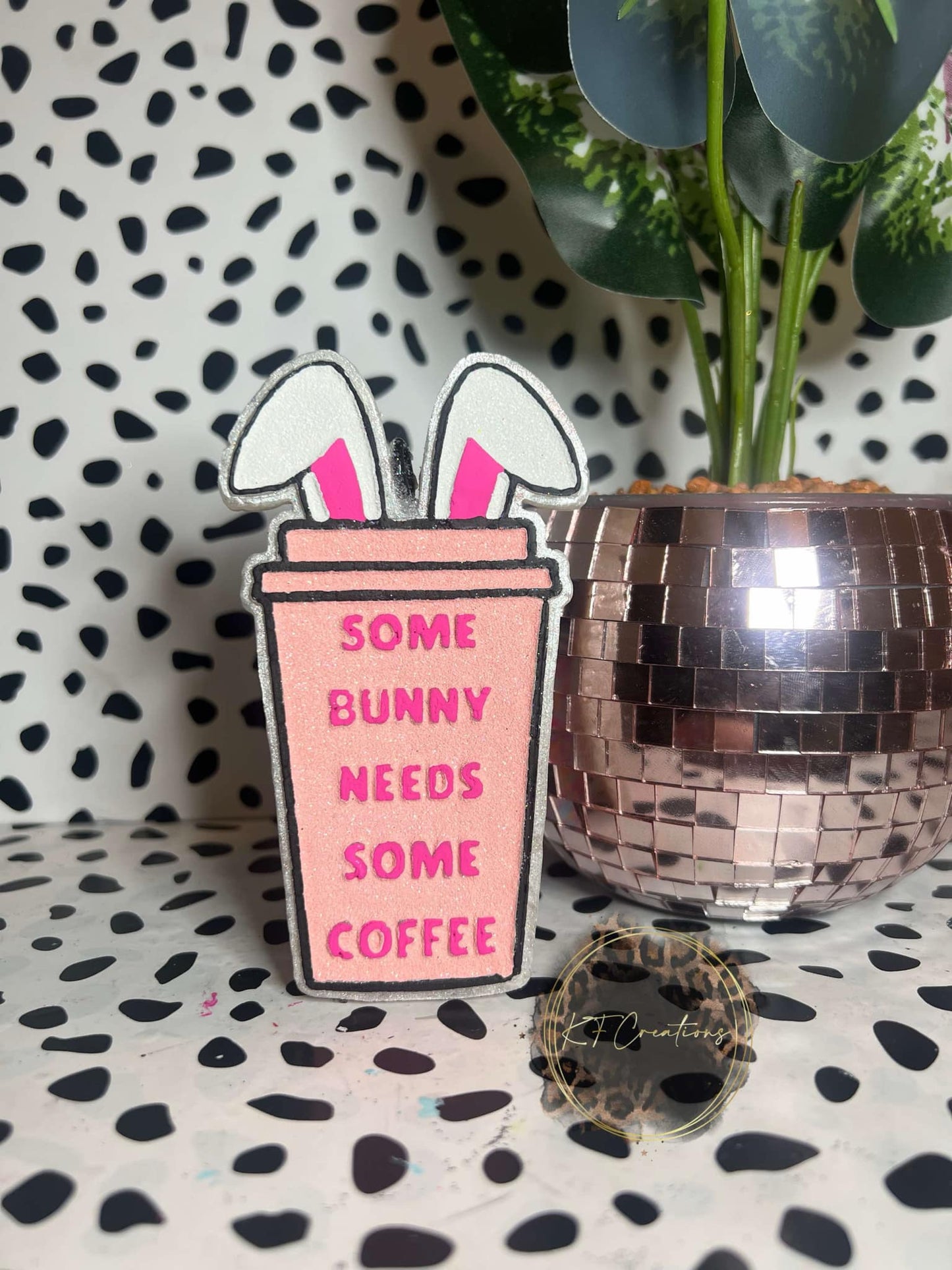 Bunny Latte Cup Freshie Silicone Mold