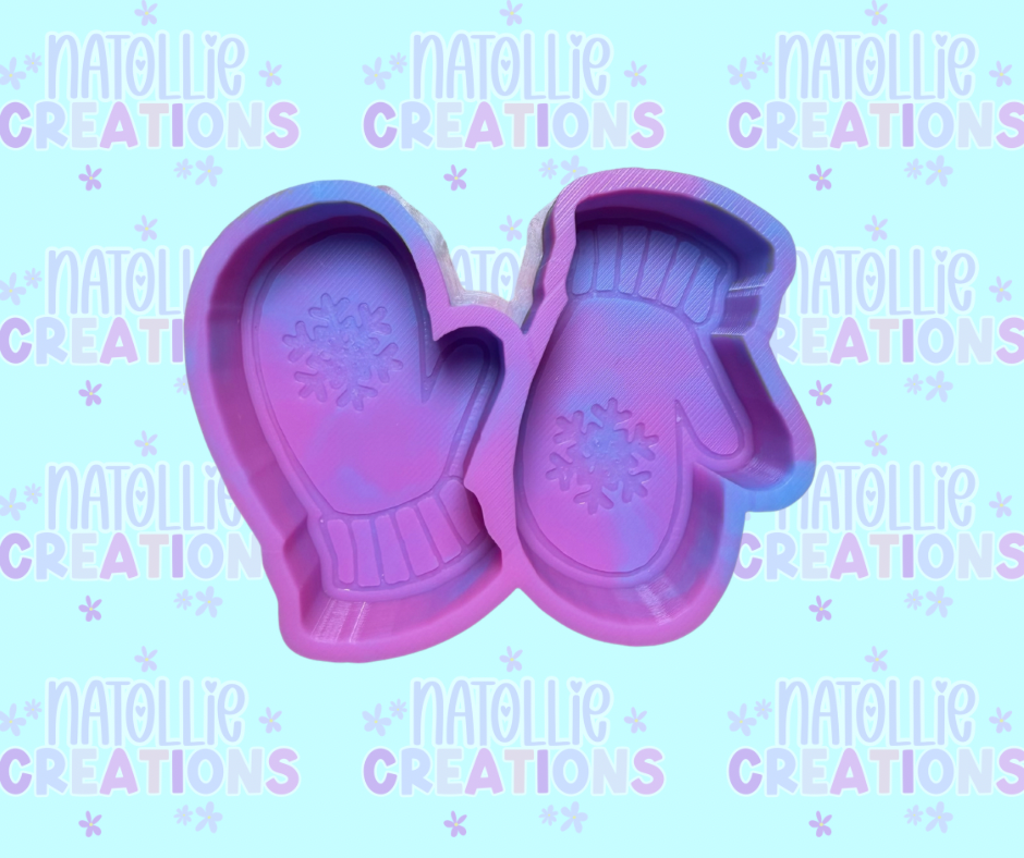 Mitten Vent Clip Freshie Silicone Mold