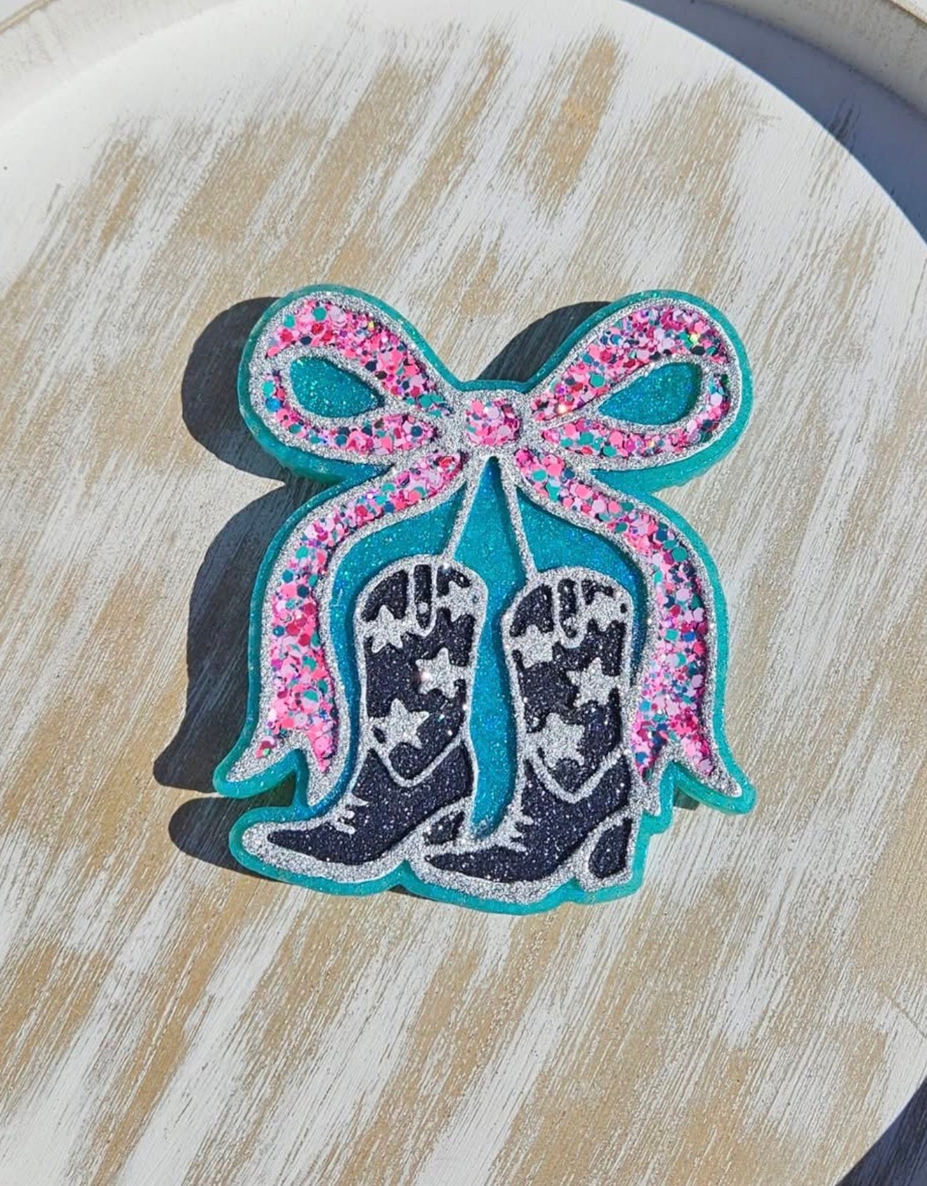 Cowboy Boot Cherry Freshie Silicone Mold