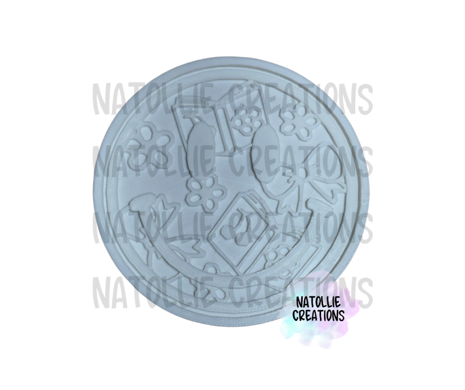 Smiley + Inserts Freshie Silicone Mold