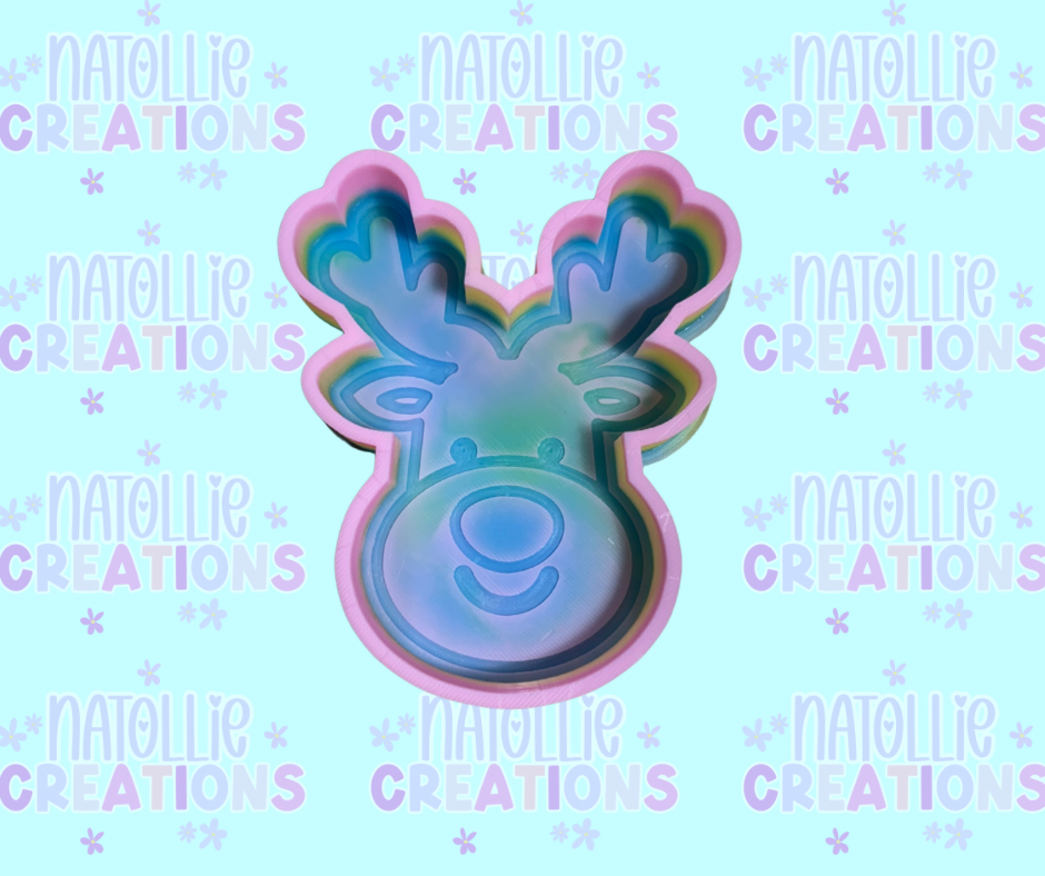 Reindeer Freshie Silicone Mold