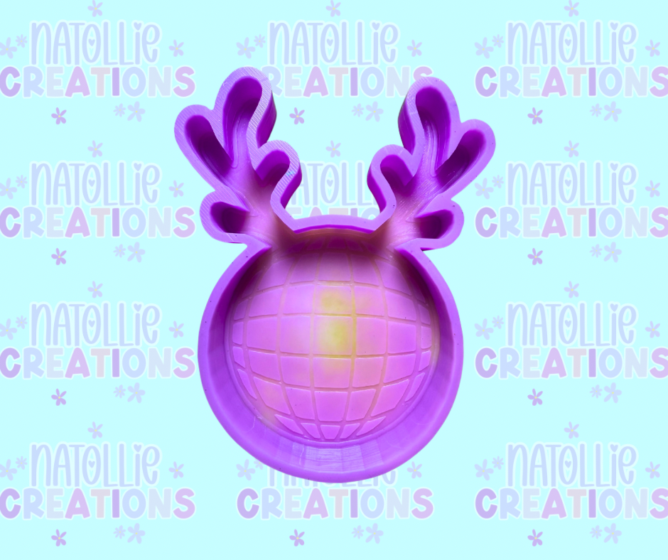 Reindeer Disco Freshie Silicone Mold