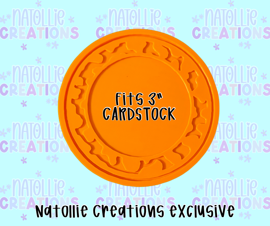 Cow Frame Insert Freshie Silicone Mold