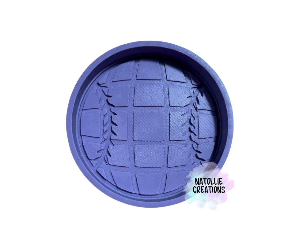 Disco Baseball / Softball Freshie Silicone Mold