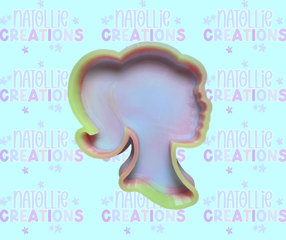 Barbie Silhouette Freshie Silicone Mold
