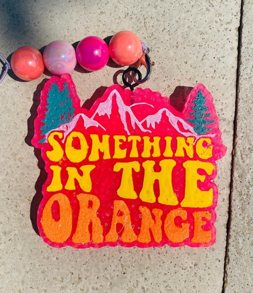 Something In The Orange Freshie Silicone Mold