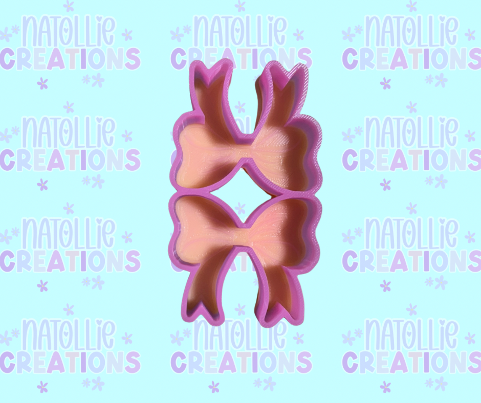 Bow Vent Clip Freshie Silicone Mold