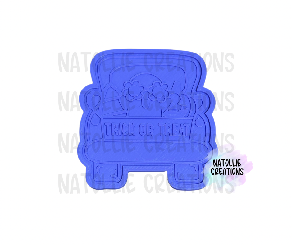Truck + Inserts Freshie Silicone Mold