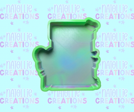 Kissing Both + Inserts Freshie Silicone Mold