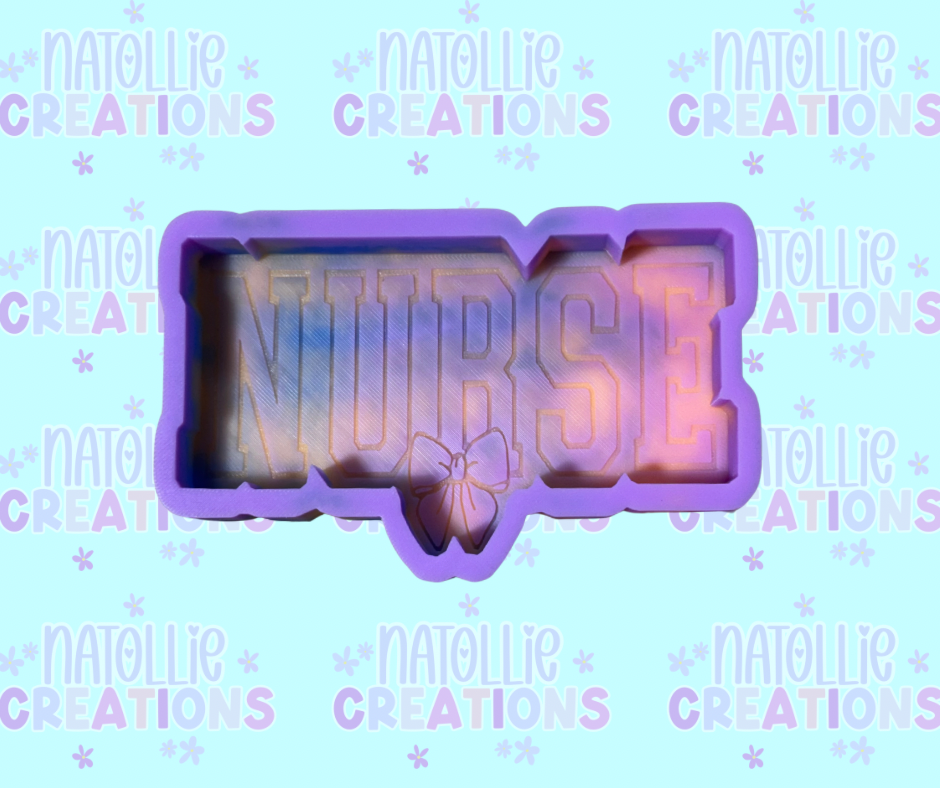 Nurse W/ Bow Freshie Silicone Mold