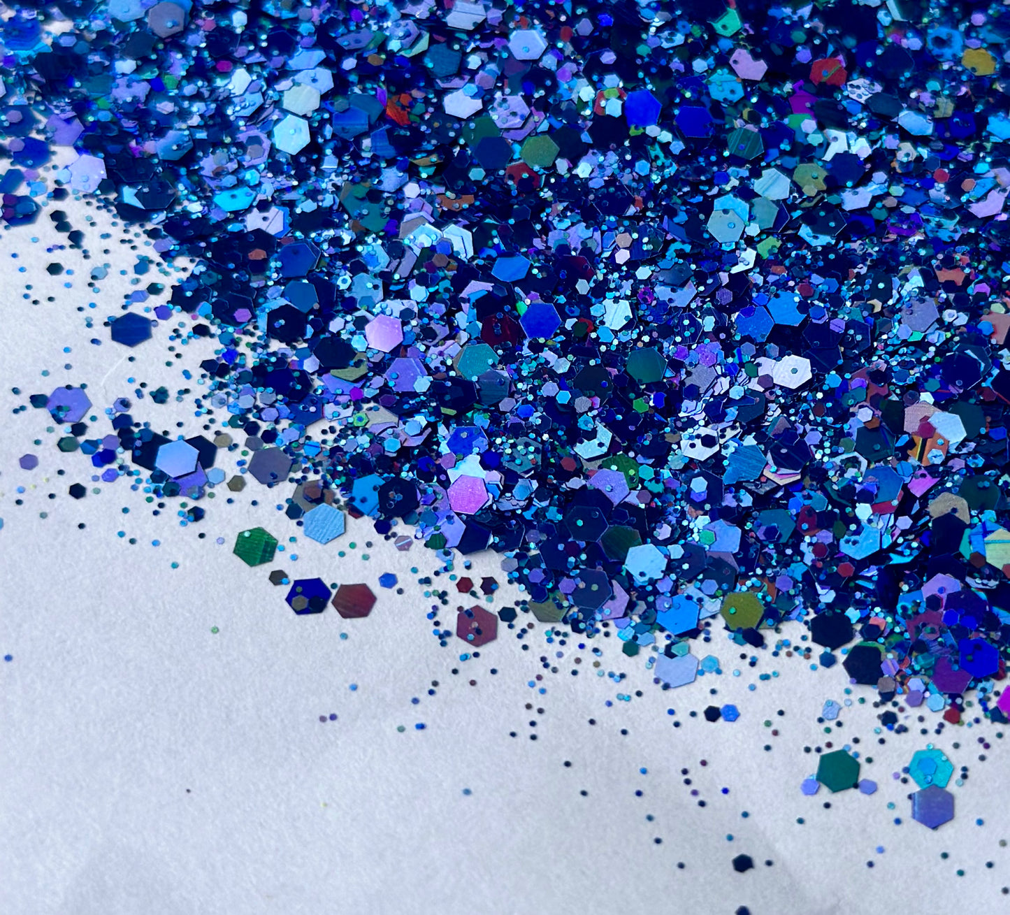 Midnight Blues Color Shifting Chunky Mix Glitter