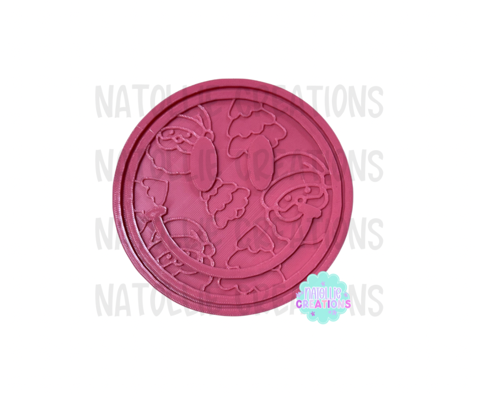 Smiley + Inserts Freshie Silicone Mold