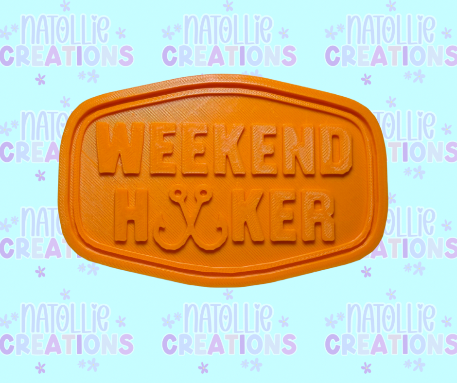 Weekend Hooker Patch Insert Freshie Silicone Mold