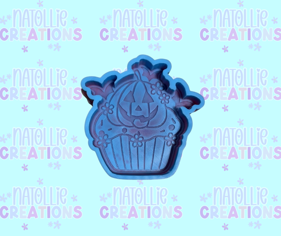 Pumpkin Cupcake Freshie Silicone Mold