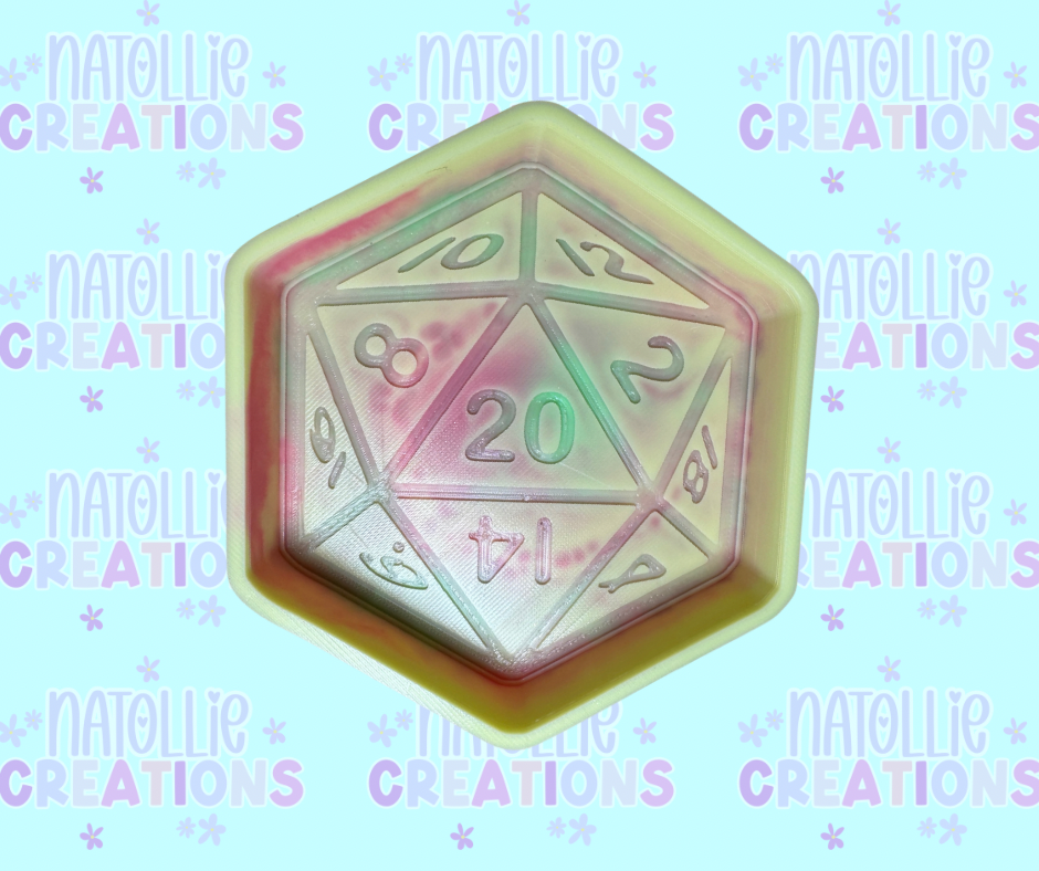 D&D Dice Freshie Silicone Mold