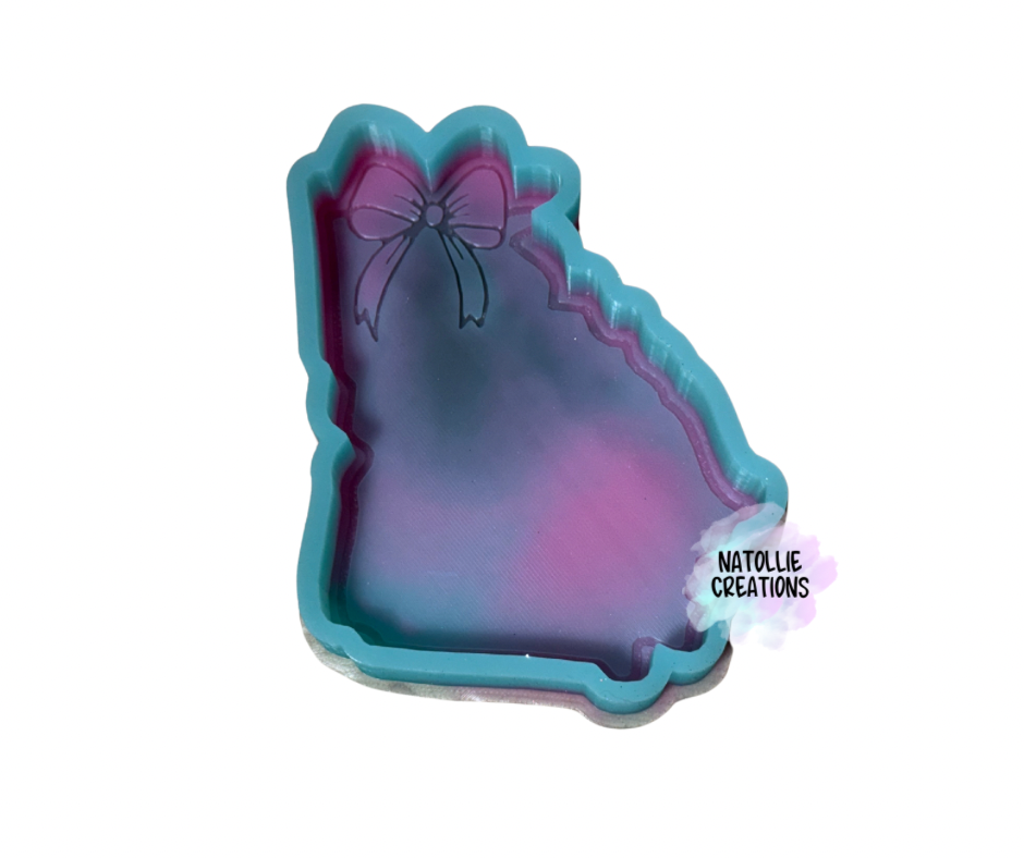 Georgia W/ Bow Freshie Silicone Mold