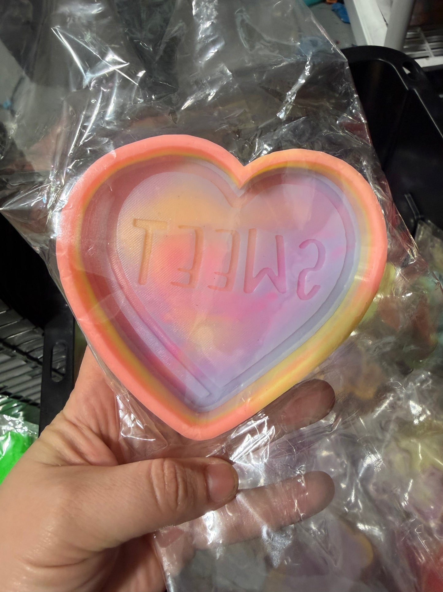 RTS - conversation heart + sweet insert