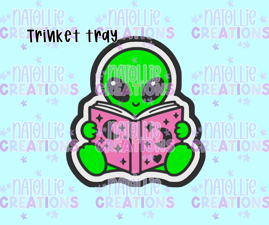Reading Alien Trinket Tray