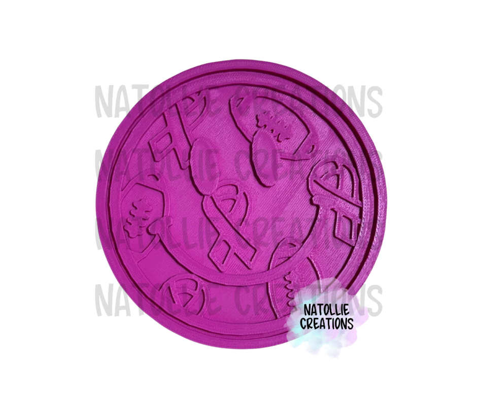 Smiley + Inserts Freshie Silicone Mold