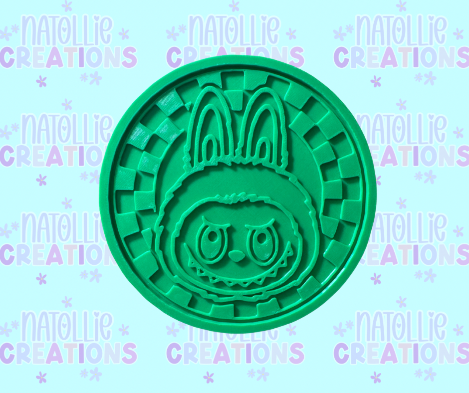 Checkered Bubu Insert Freshie Silicone Mold