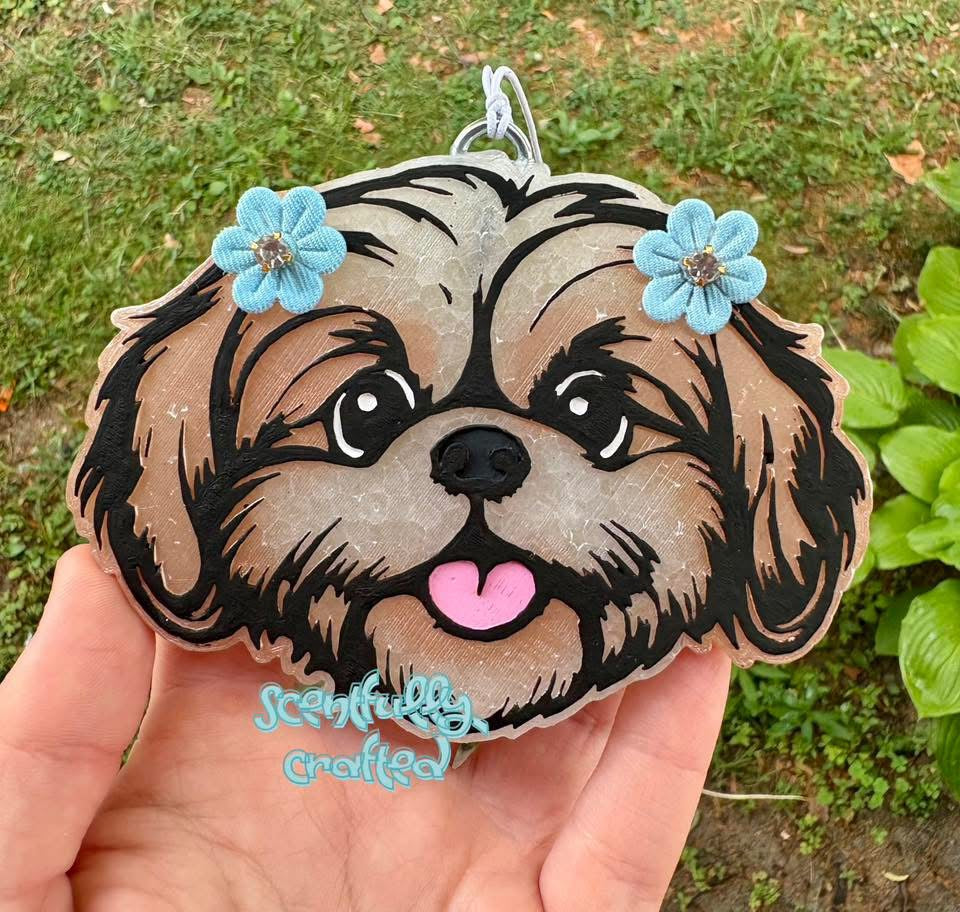 Shih Tzu Freshie Silicone Mold