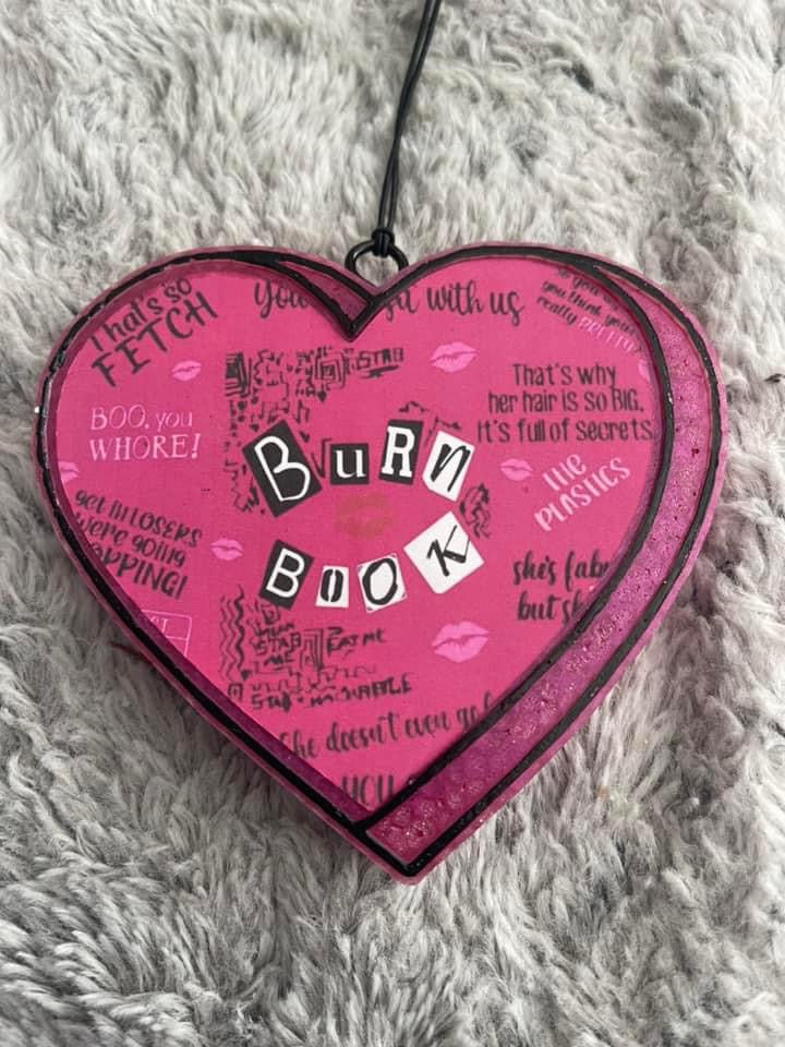 Blank Candy Heart Freshie Silicone Mold