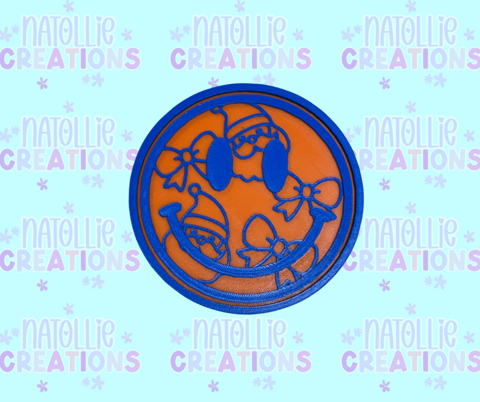Smiley + Inserts Freshie Silicone Mold