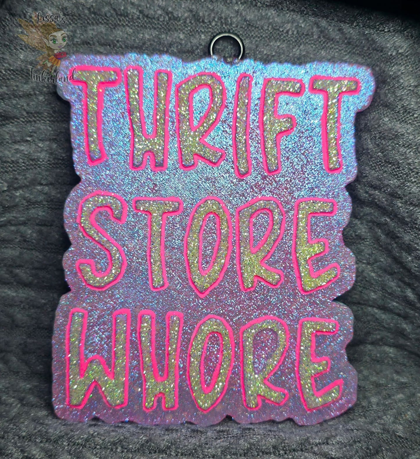 Thrift Store Whore Freshie Silicone Mold