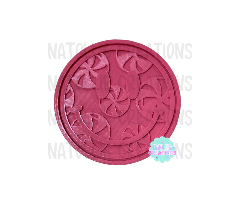 Smiley + Inserts Freshie Silicone Mold