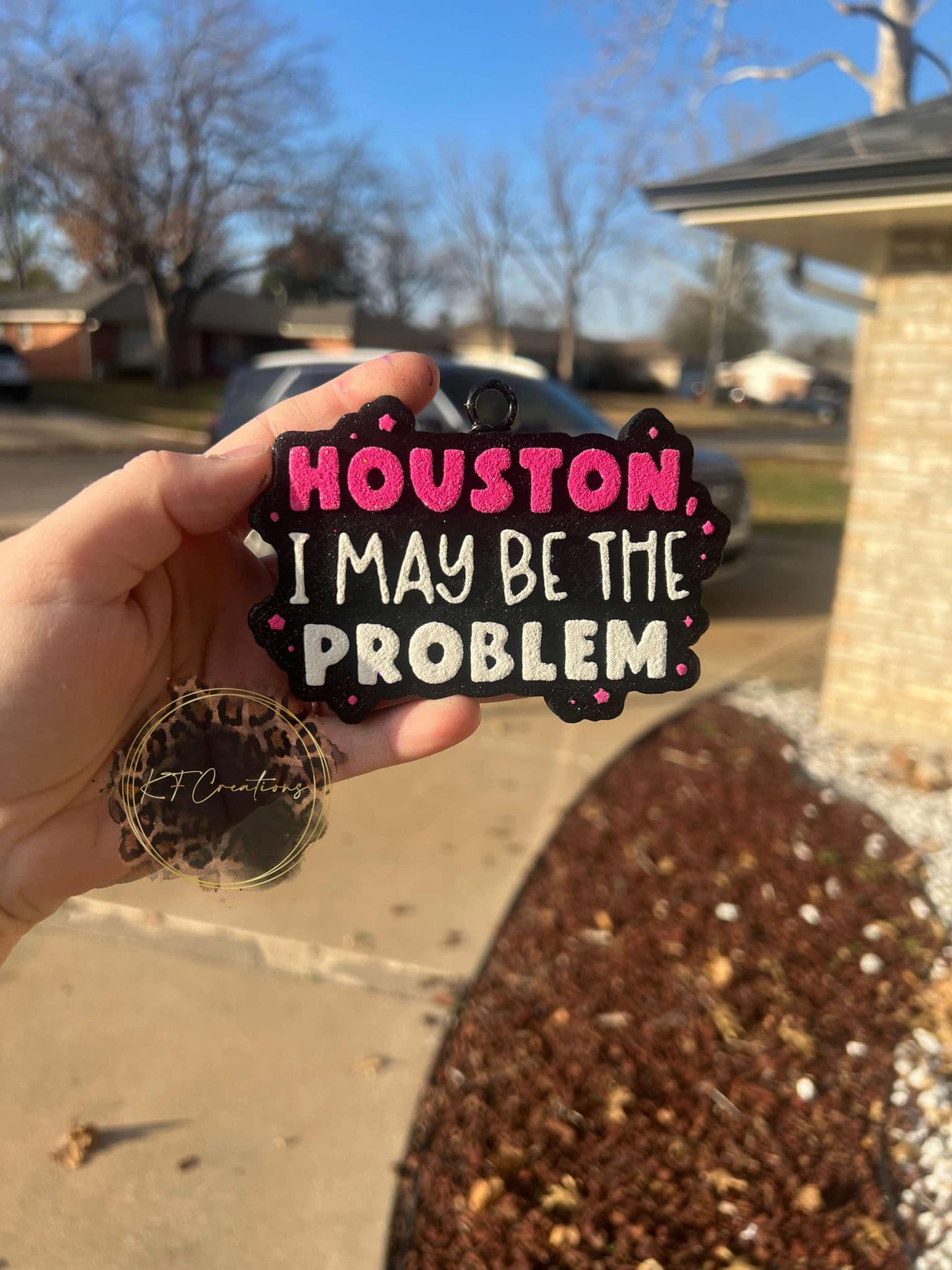 Houston I May Be The Problem Freshie Silicone Mold