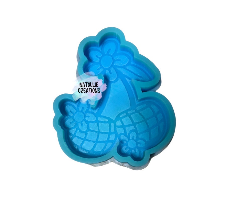 Floral Disco Cherries Freshie Silicone Mold