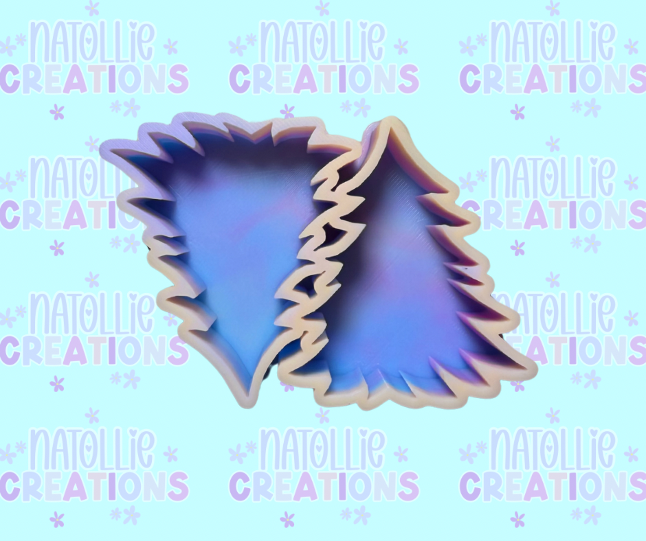 Blank Christmas Tree Vent Clip Freshie Silicone Mold