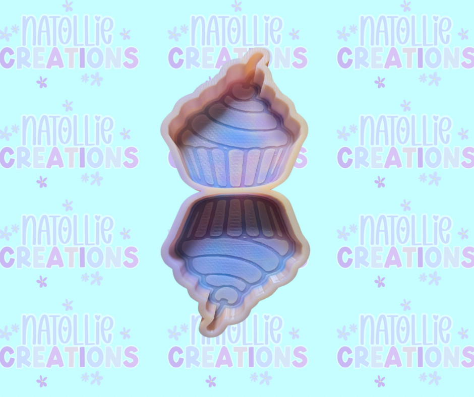 Cupcake Vent Clip Freshie Silicone Mold