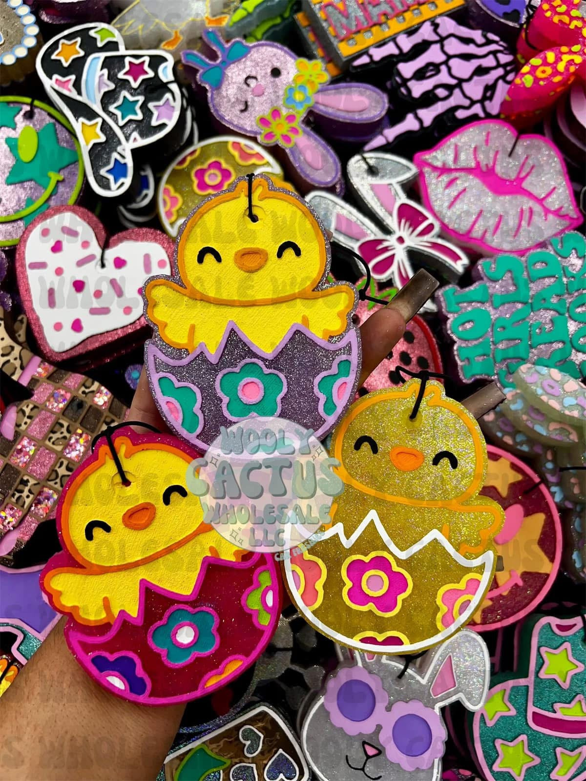 Chick In Egg Freshie Silicone Mold